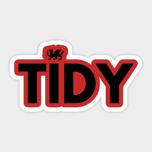 Tidy Sticker